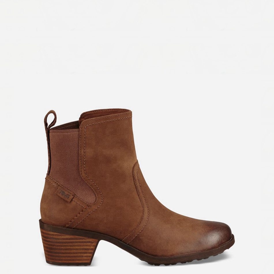 Botas Impermeables Teva Anaya Chelsea Marrones | 6174379