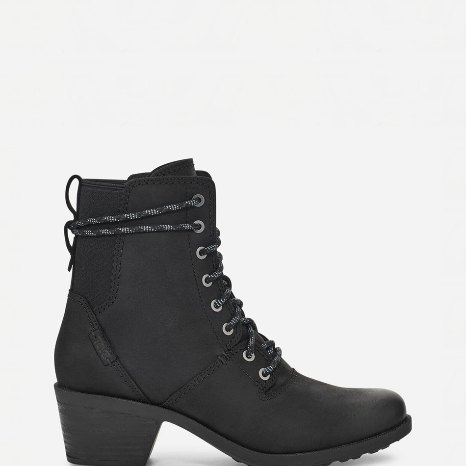 Botas Impermeables Teva Anaya Lace Up Negras | 3853724