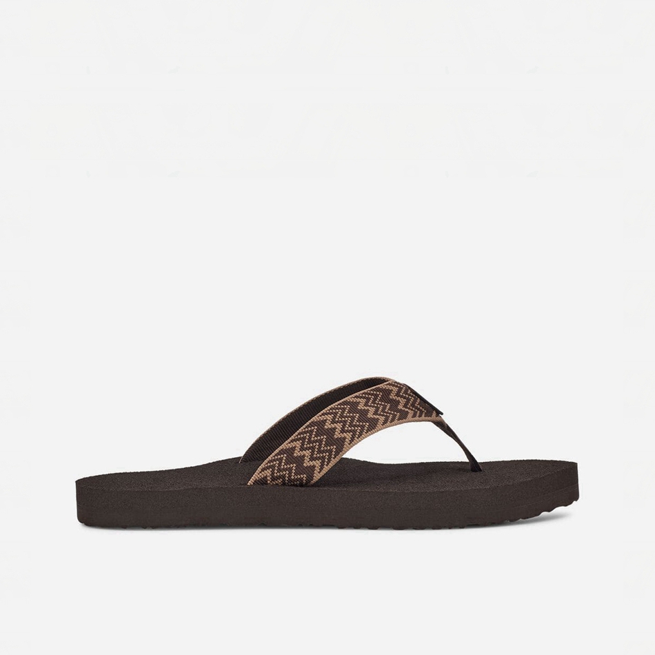 Chanclas Teva Mush II Marrones Oscuro | 4506209