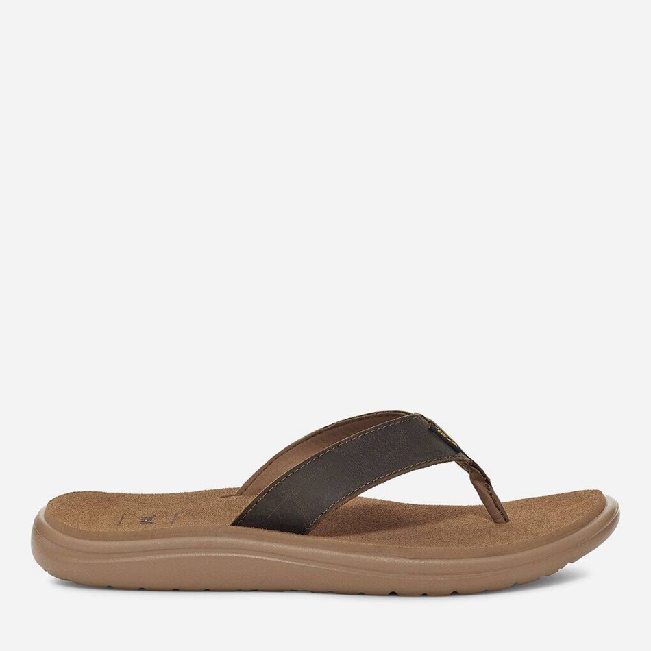 Chanclas Teva Voya Flip Cuero Chocolate | 1886219