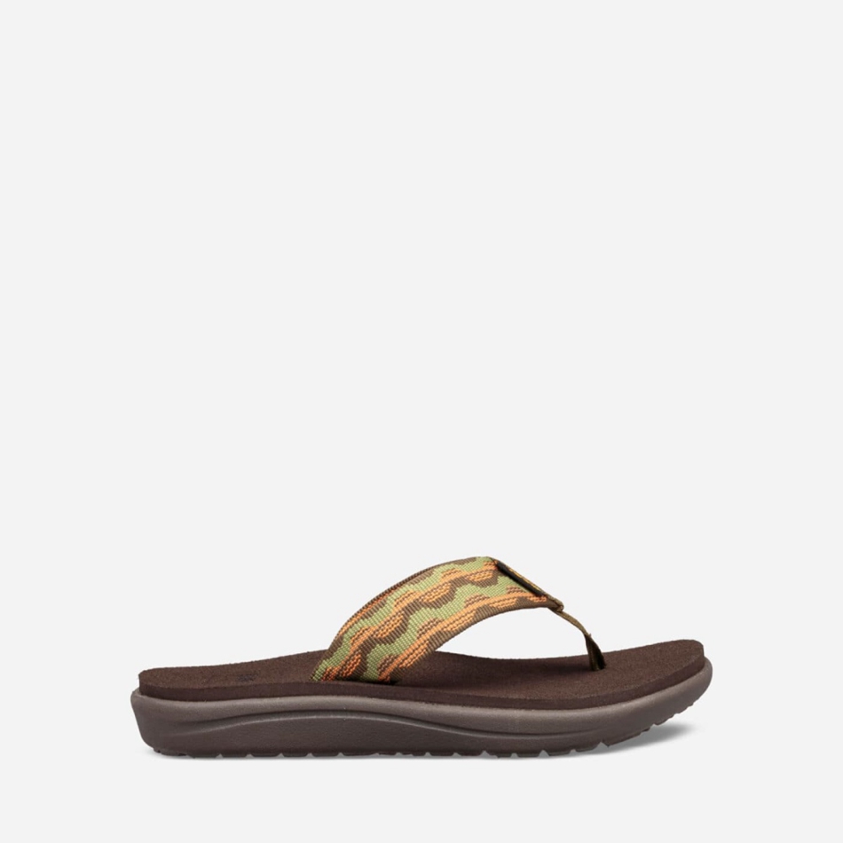 Chanclas Teva Voya Flip Kaki | 2560290