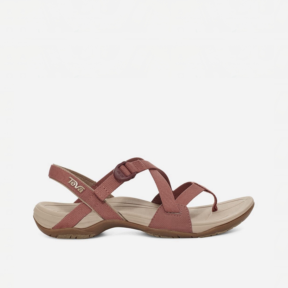 Sandalias Teva Ascona Cross Strap Rojas | 8916506