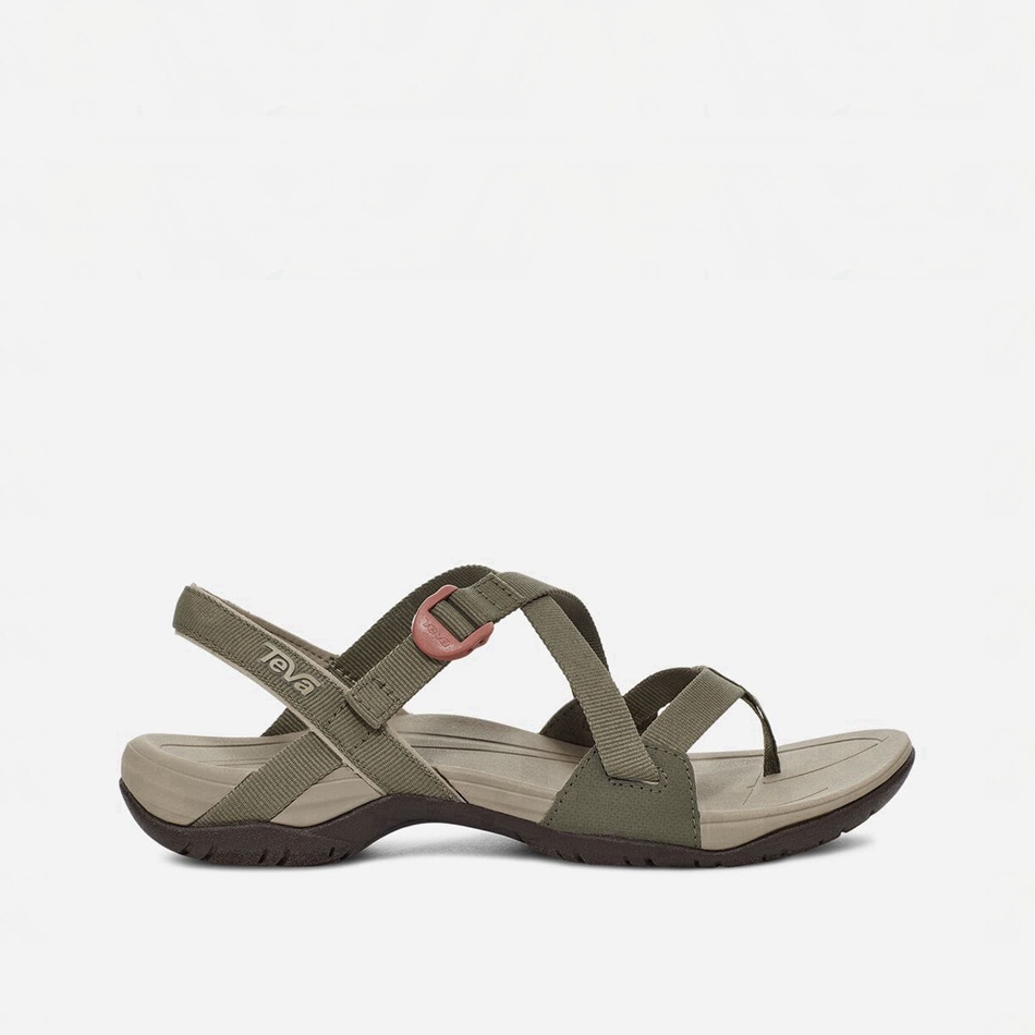 Sandalias Teva Ascona Cross Strap Verde Oliva | 1269833