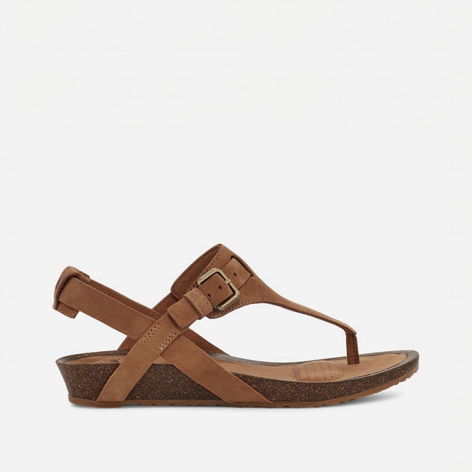 Sandalias Teva Mahonia 3-Point Marrones | 6929511