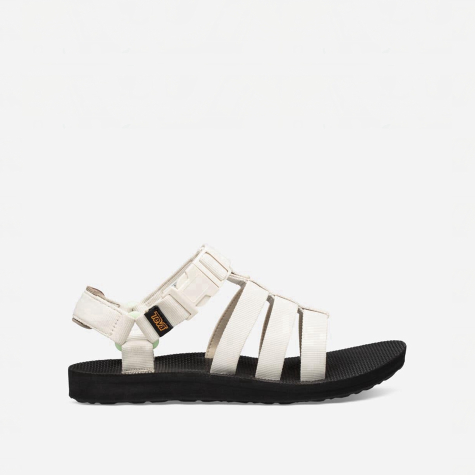 Sandalias Teva Original Dorado Blancas | 2635022