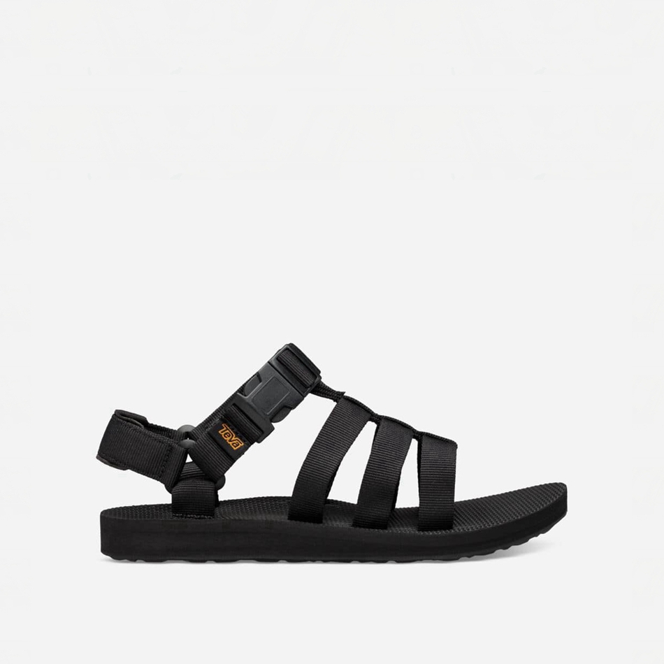 Sandalias Teva Original Dorado Negras | 8672691
