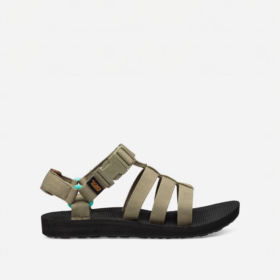 Sandalias Teva Original Dorado Verde Oliva | 9993583