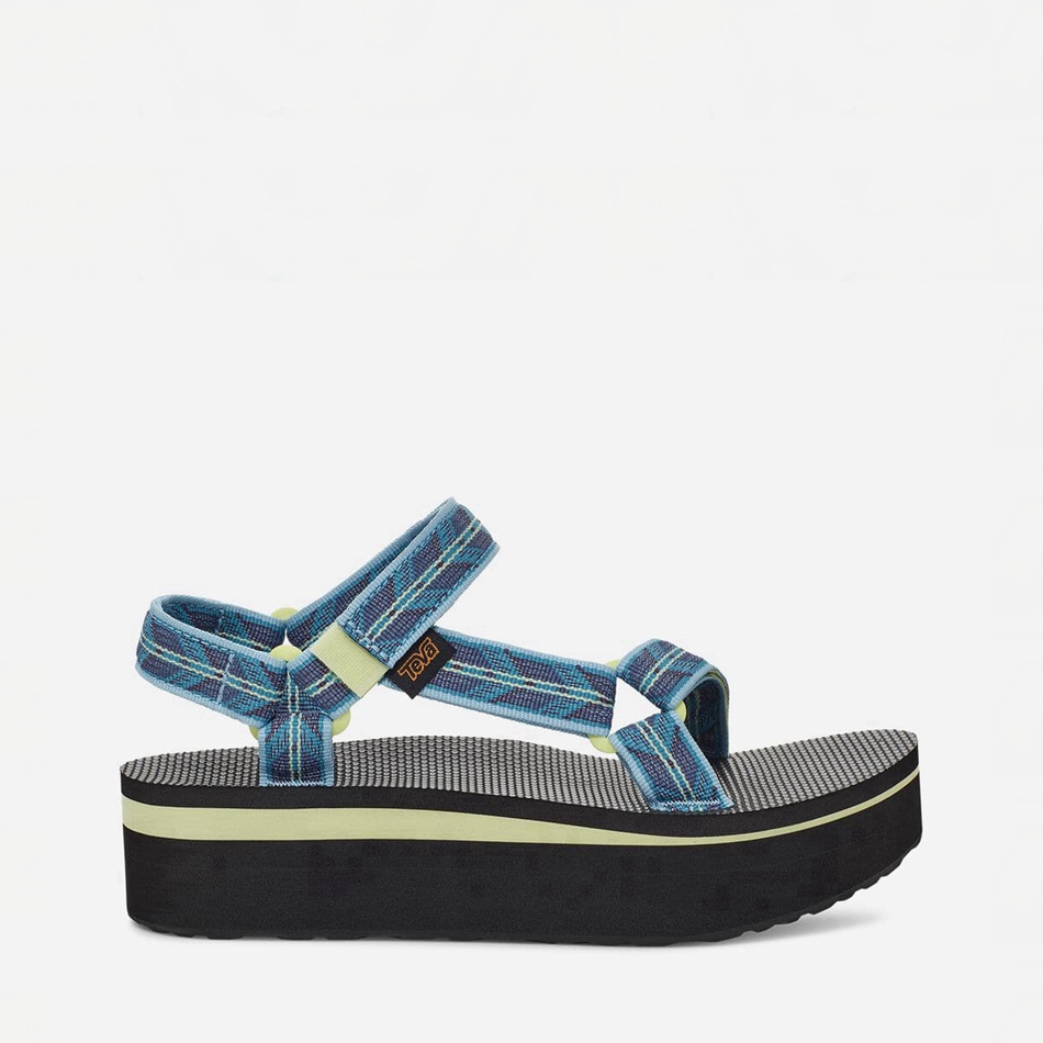 Sandalias de Plataforma Teva Flatform Universal Azules | 2824586