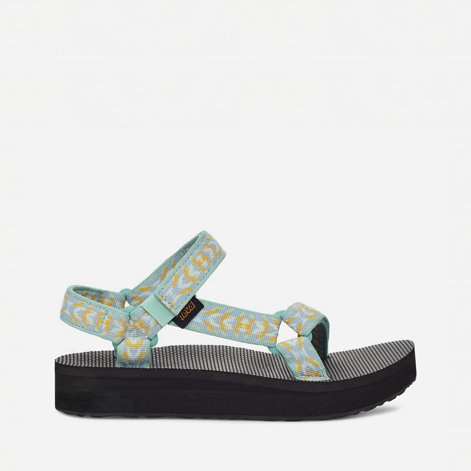 Sandalias de Plataforma Teva Midform Universal Azules Claro | 4146424