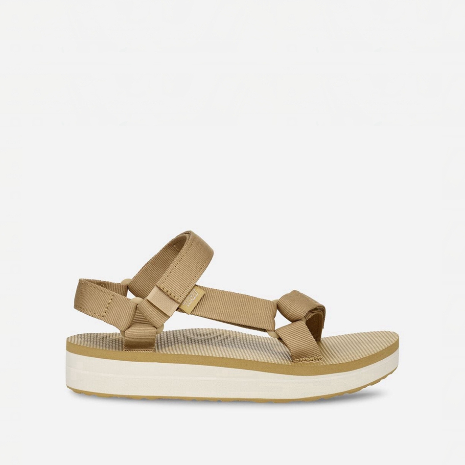 Sandalias de Plataforma Teva Midform Universal Verde Oliva | 7759643