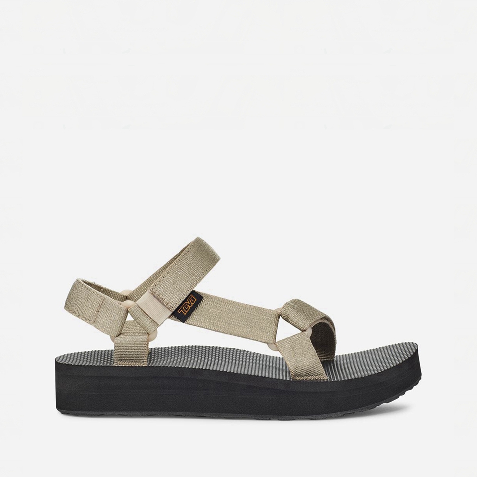 Sandalias de Plataforma Teva Midform Universal Verde Oliva | 9696149