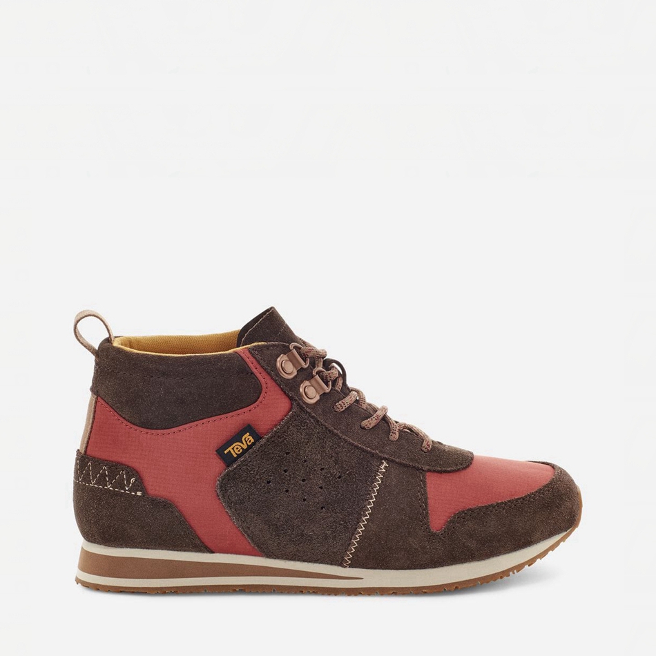 Zapatillas Teva Highside '84 Mid Marrones Oscuro | 7204232